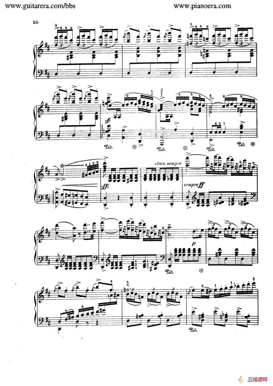 Spanish Dances Op.12（西班牙舞曲·钢琴独奏版）