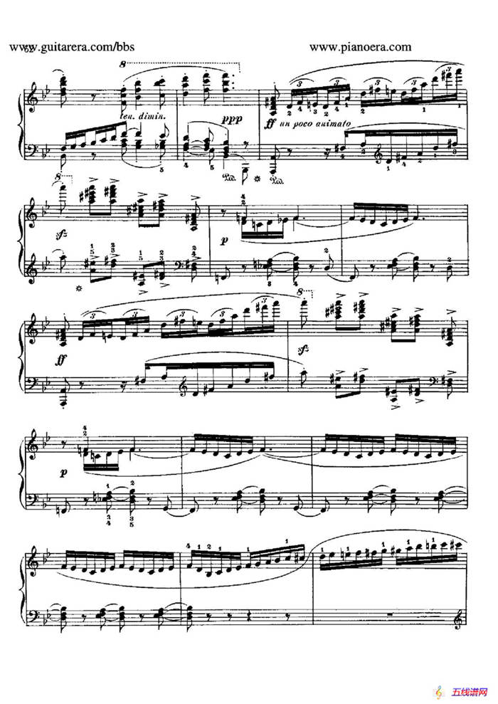 Gondoliera in g Minor Op.41（g小调船歌）