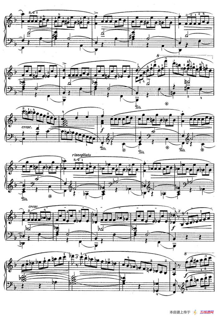 Rondo A La Mazurka Op.5（F大调玛祖卡舞曲型回旋曲）