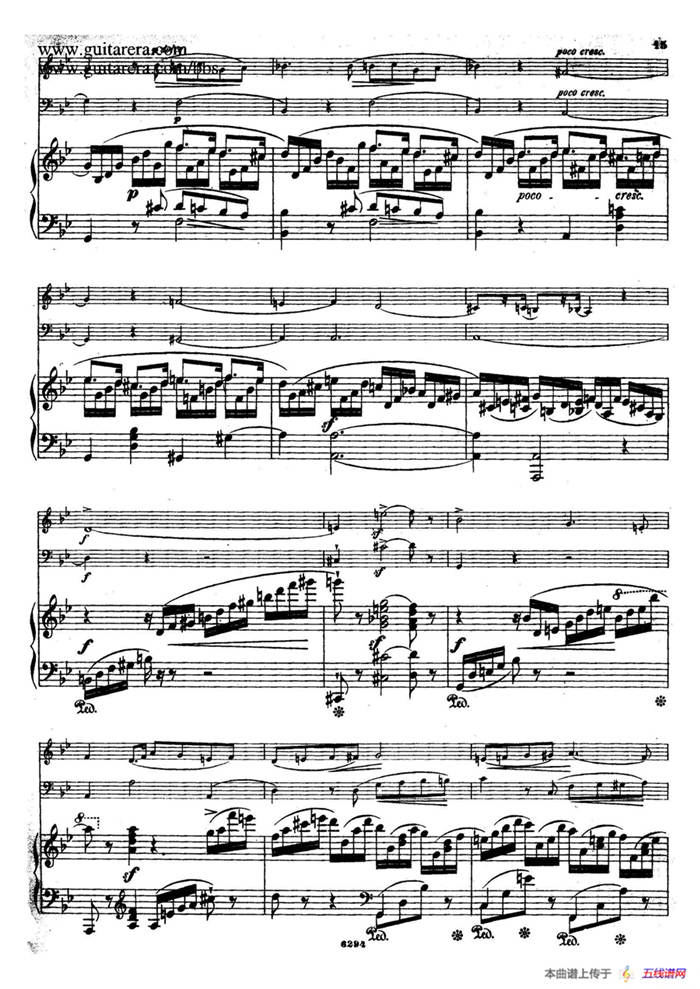 Piano Trio in g Minor Op.8（g小调钢琴三重奏）