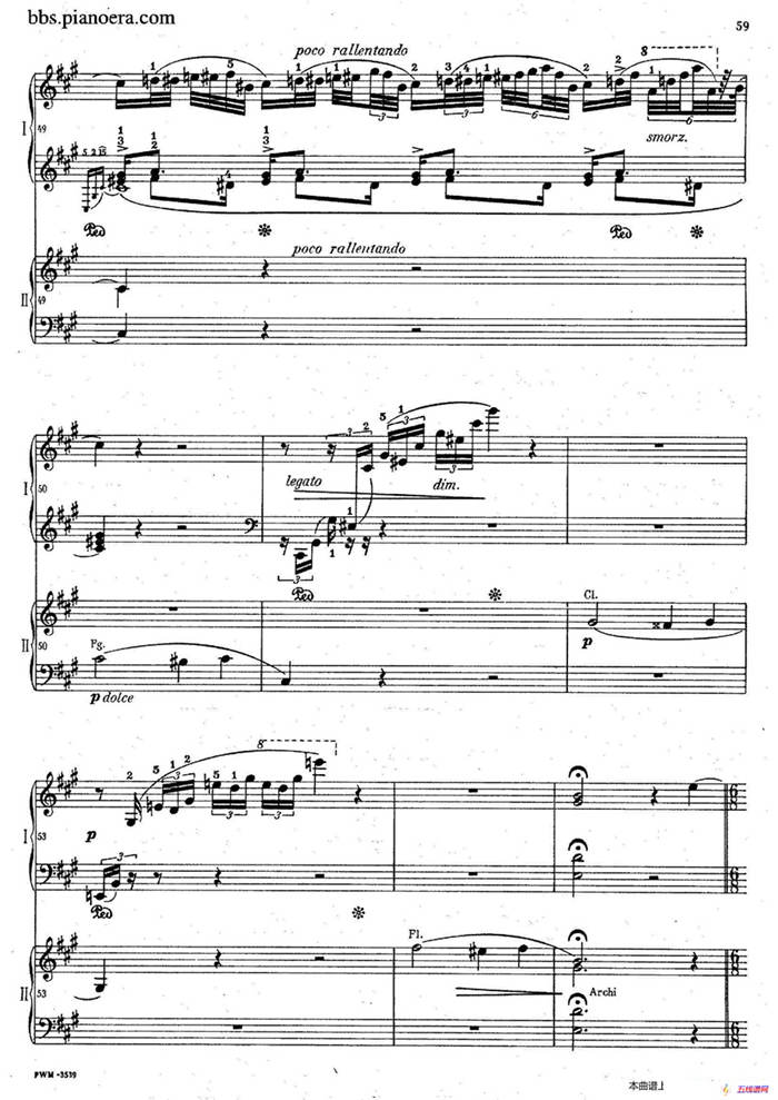Grand Fantasy on Polish Airs Op.13（华丽的波兰民歌幻想曲·双钢琴版）