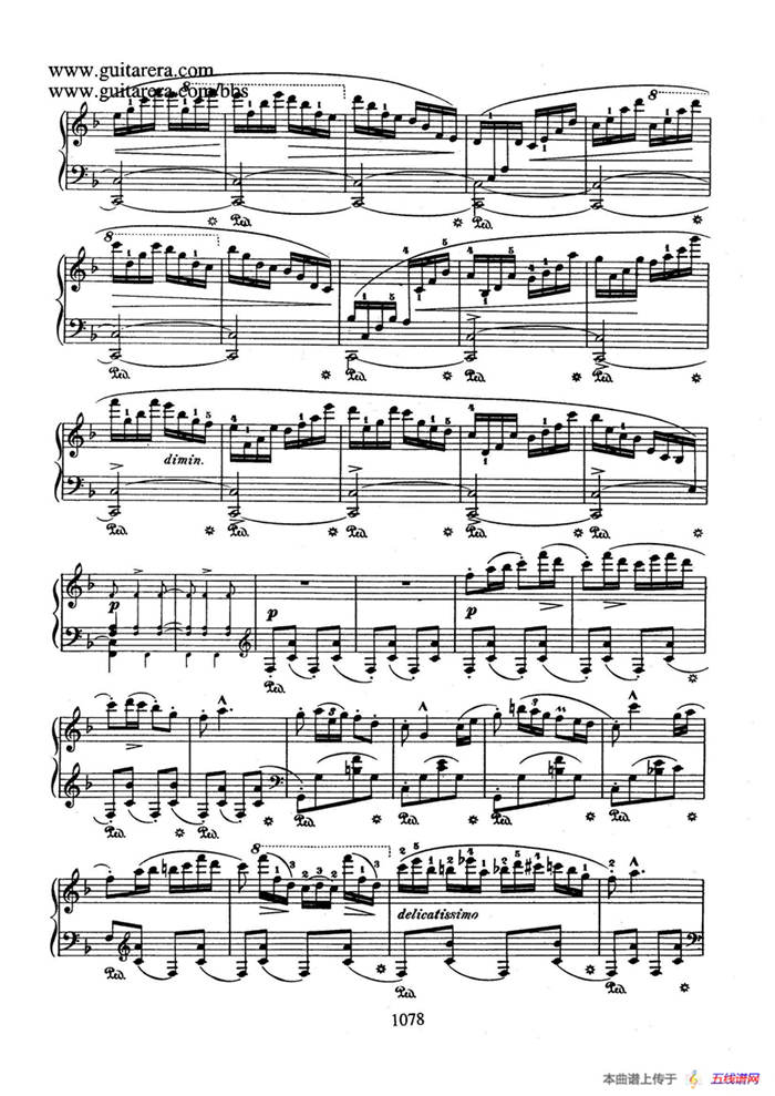 Krakowiak Grand Rondo de Concert Op.14 （克拉科维克音乐会用大回旋曲·钢琴独奏版）