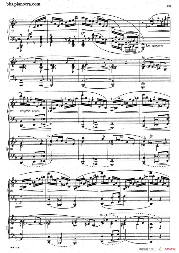 Krakowiak Grand Rondo de Concert Op.14（克拉科维克音乐会用大回旋曲·双钢琴版）