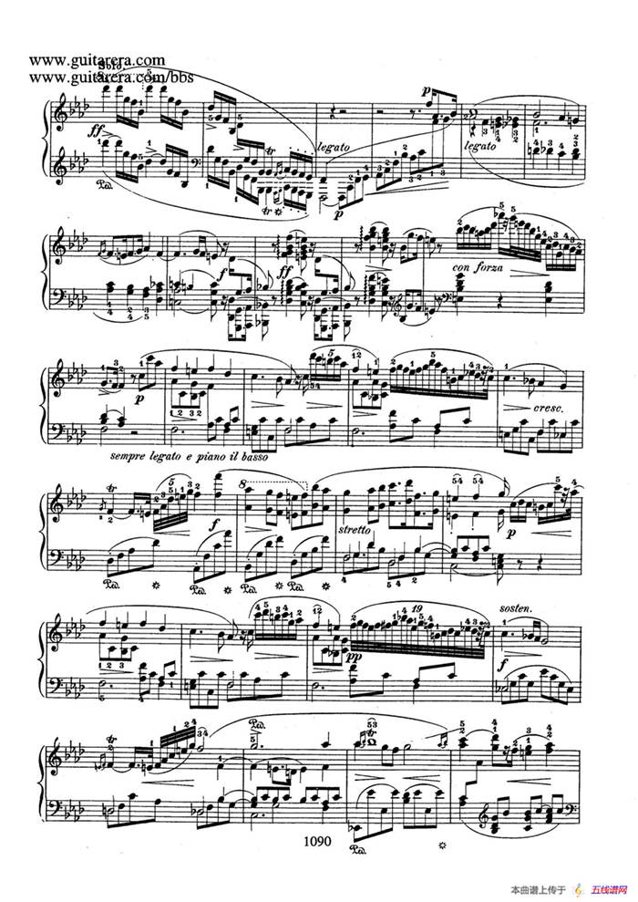 Piano Concerto No.2 in f Minor Op.21（f小调第二钢琴协奏曲·钢琴独奏版）