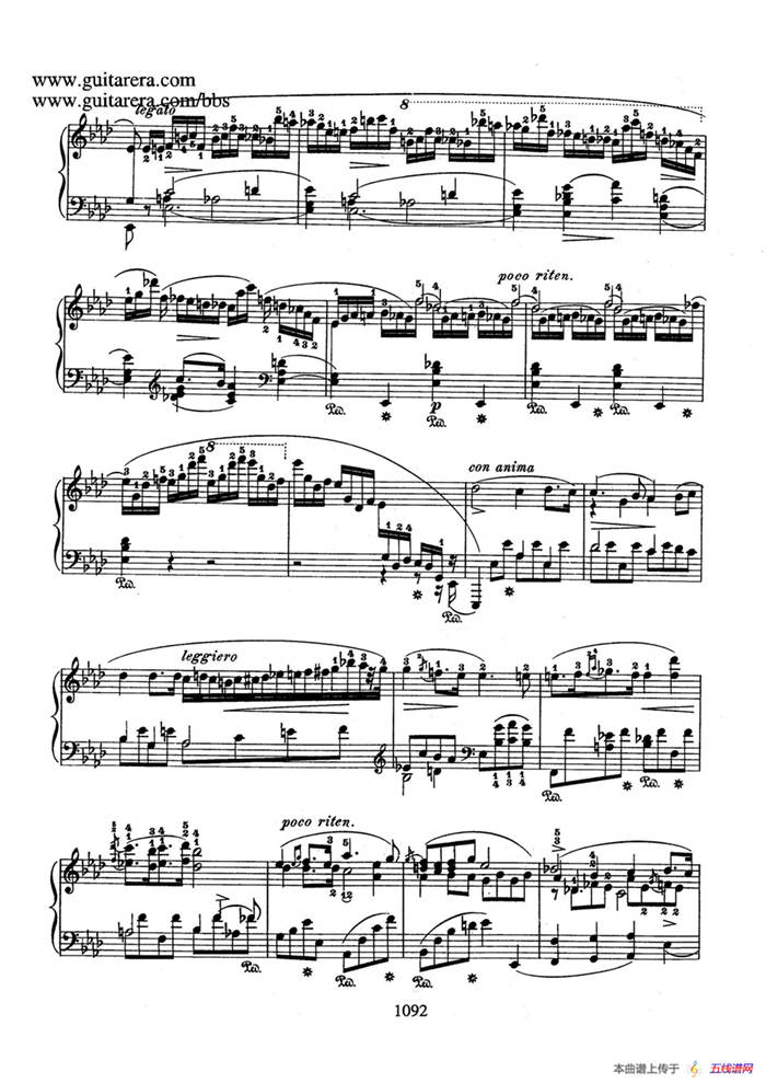 Piano Concerto No.2 in f Minor Op.21（f小调第二钢琴协奏曲·钢琴独奏版）