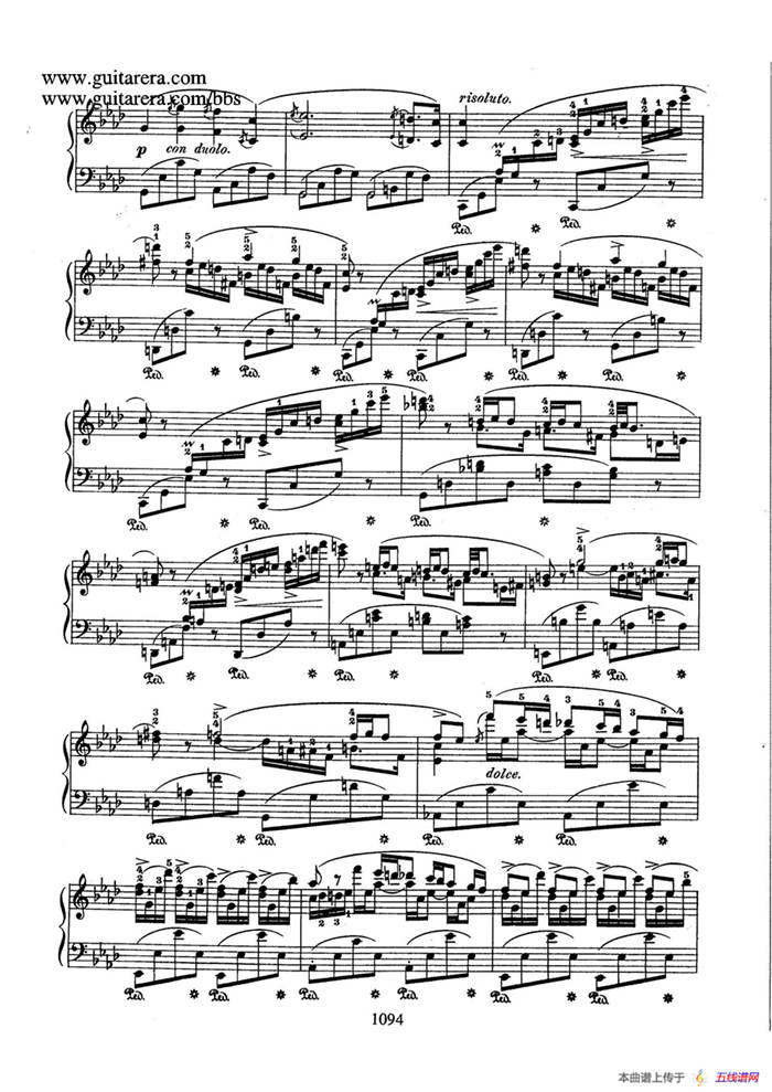 Piano Concerto No.2 in f Minor Op.21（f小调第二钢琴协奏曲·钢琴独奏版）