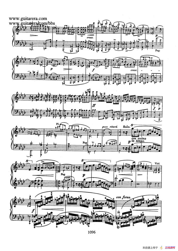 Piano Concerto No.2 in f Minor Op.21（f小调第二钢琴协奏曲·钢琴独奏版）