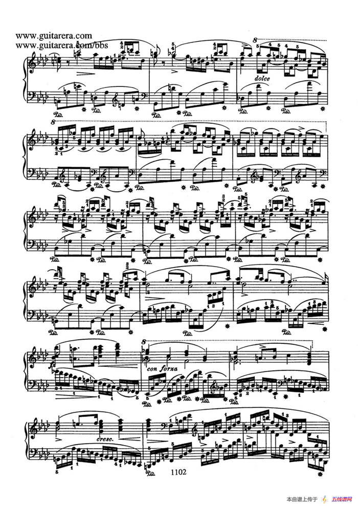 Piano Concerto No.2 in f Minor Op.21（f小调第二钢琴协奏曲·钢琴独奏版）