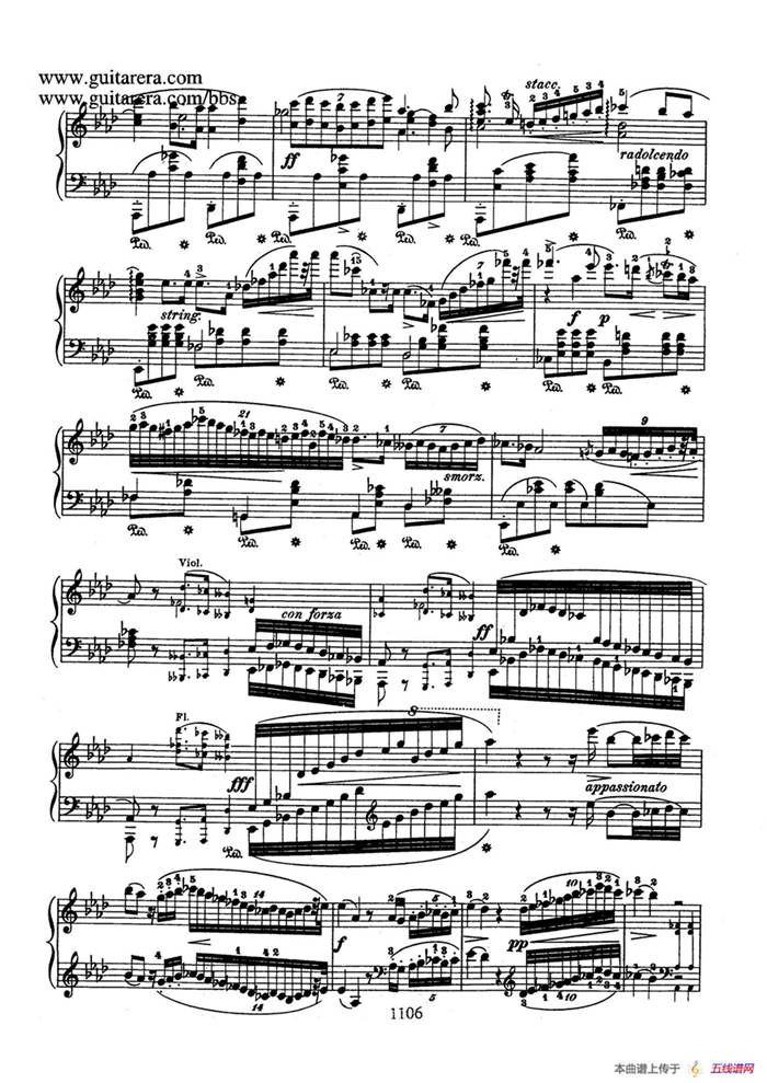 Piano Concerto No.2 in f Minor Op.21（f小调第二钢琴协奏曲·钢琴独奏版）