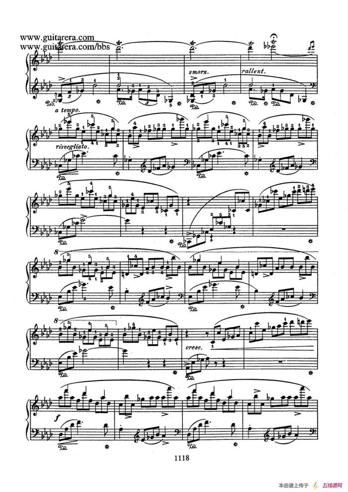 Piano Concerto No.2 in f Minor Op.21（f小调第二钢琴协奏曲·钢琴独奏版）