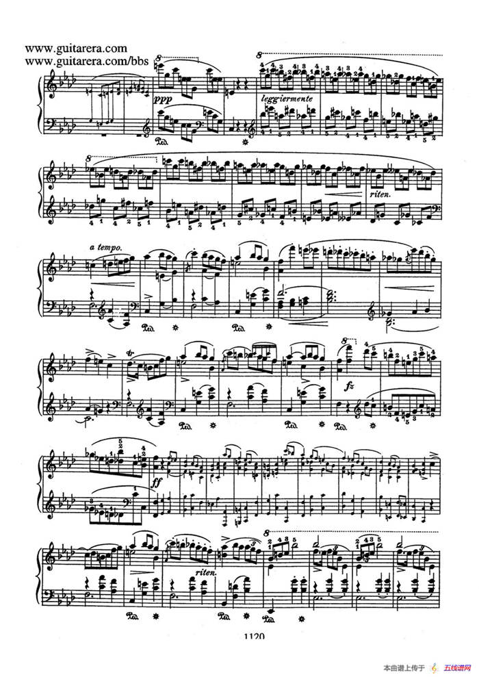 Piano Concerto No.2 in f Minor Op.21（f小调第二钢琴协奏曲·钢琴独奏版）