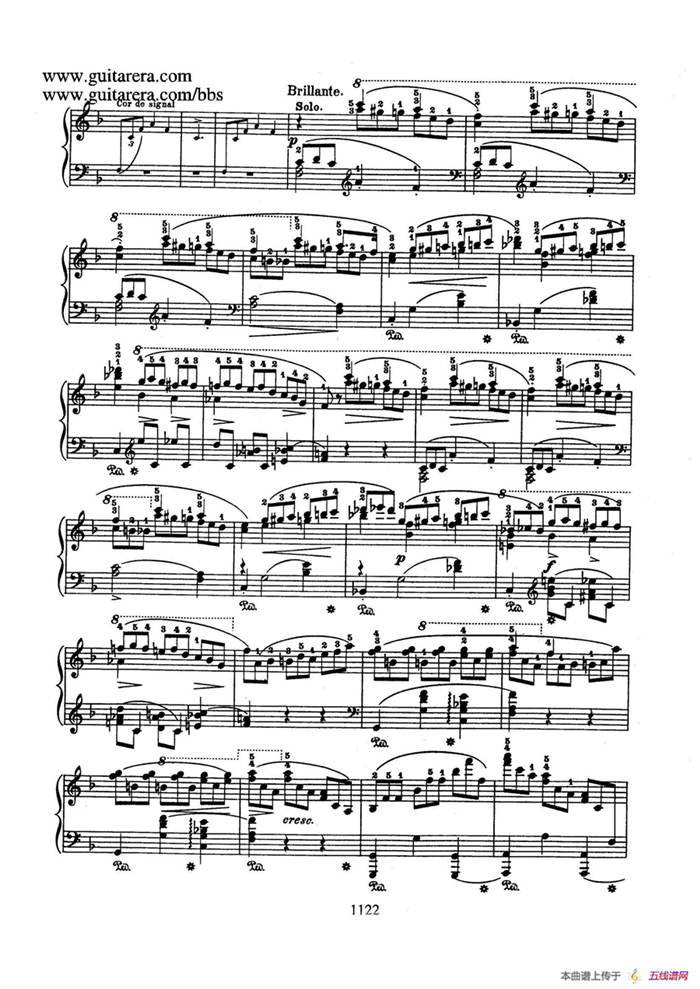 Piano Concerto No.2 in f Minor Op.21（f小调第二钢琴协奏曲·钢琴独奏版）