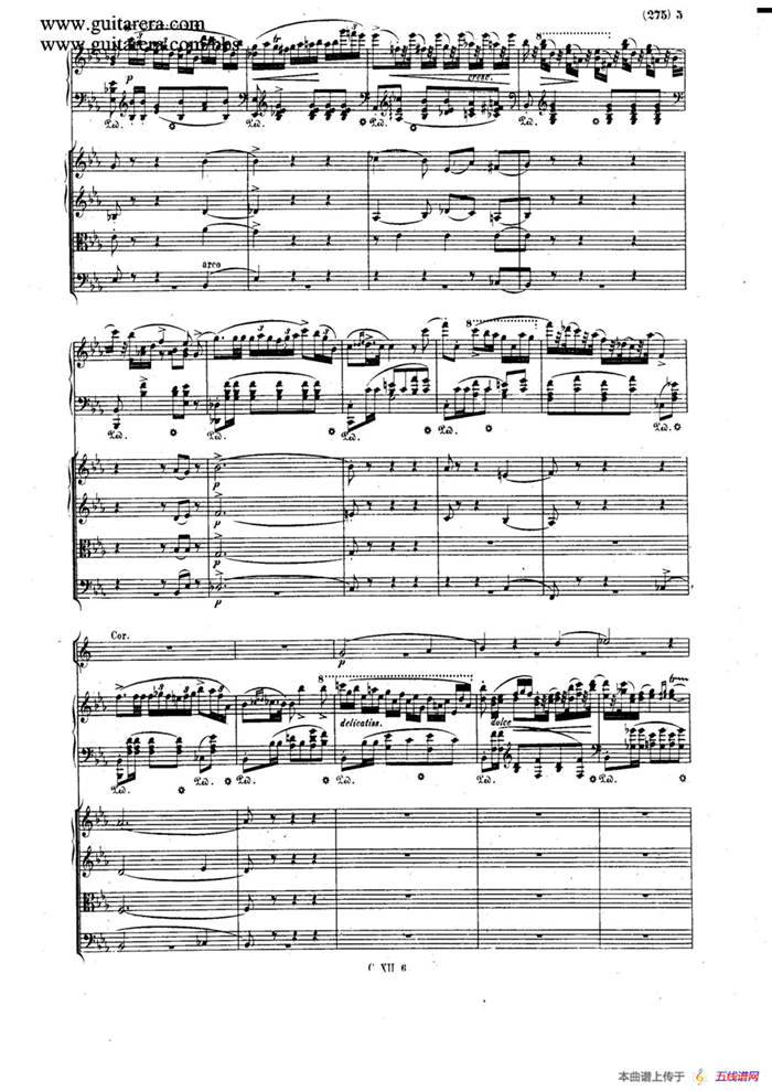 Grande Polonaise Brilliante Preceded by an Andante Spianato Op.22（平静的行板与华丽的波兰舞曲·总谱）
