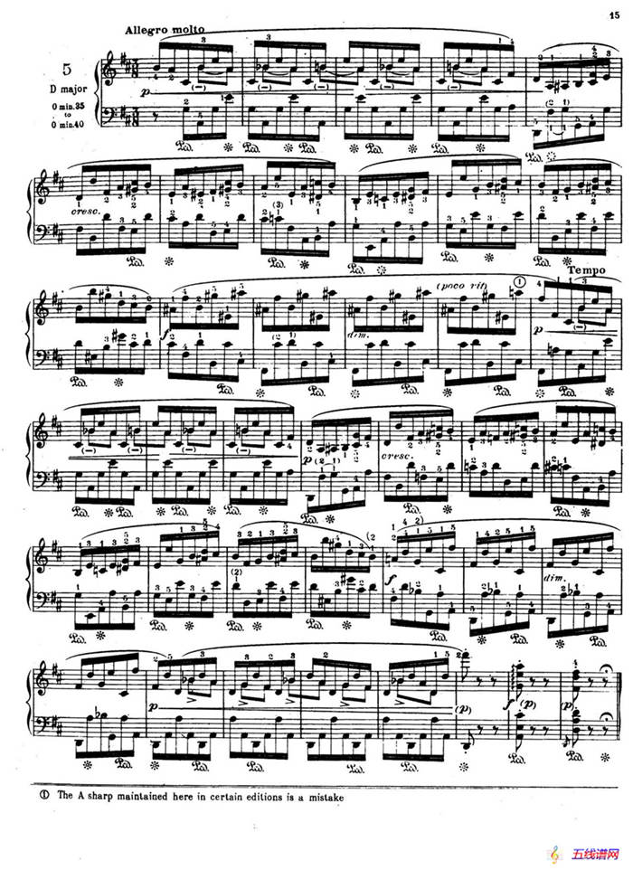 Preludes Op.28（24首前奏曲·5）