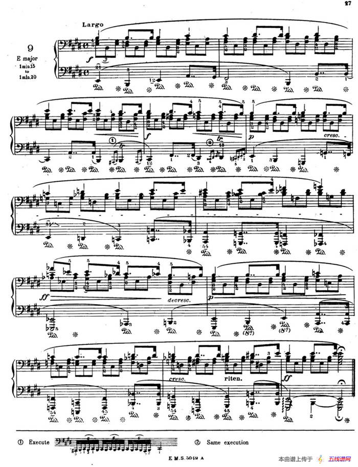 Preludes Op.28（24首前奏曲·9）
