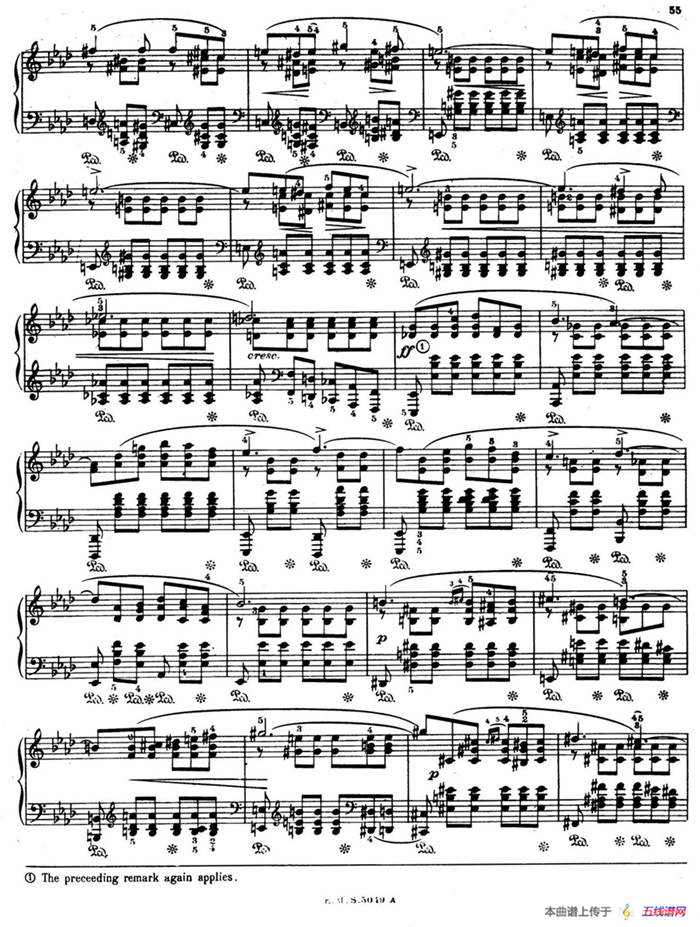 Preludes Op.28（24首前奏曲·17）