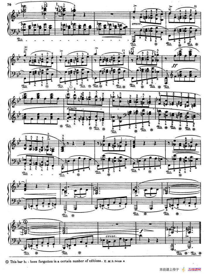 Preludes Op.28（24首前奏曲·21）