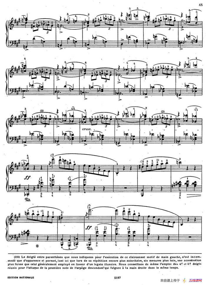 Scherzo no.2 in b-flat Minor Op.31 （降b小调第二谐谑曲）