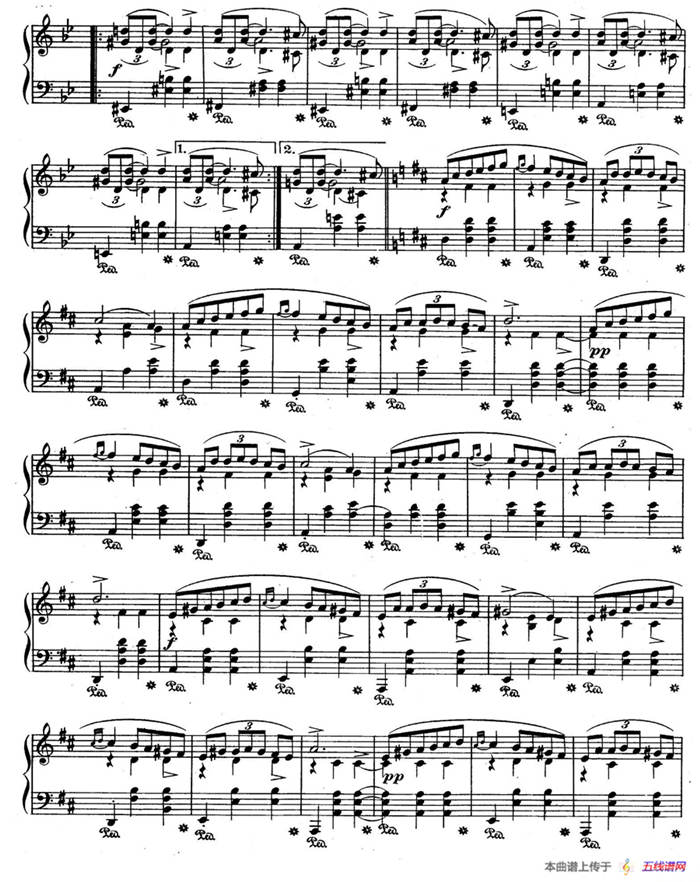Quatre Mazurkas Op.33（4首玛祖卡舞曲·2）