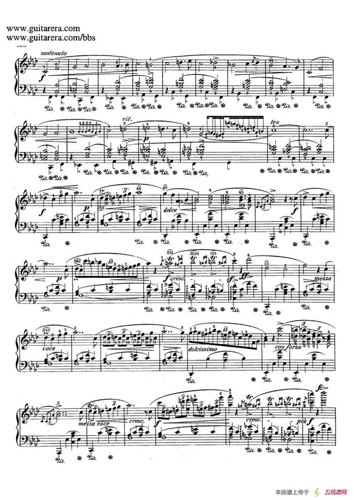 Impromptu in D-flat Major Op.29（降A大调第一即兴曲）