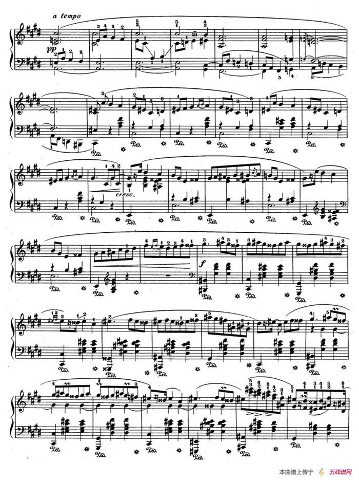 Quatre Mazurkas Op.41（4首玛祖卡·1）