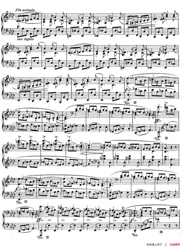 Tarantelle in A-flat Major Op.43（降A大调塔兰泰拉舞曲）
