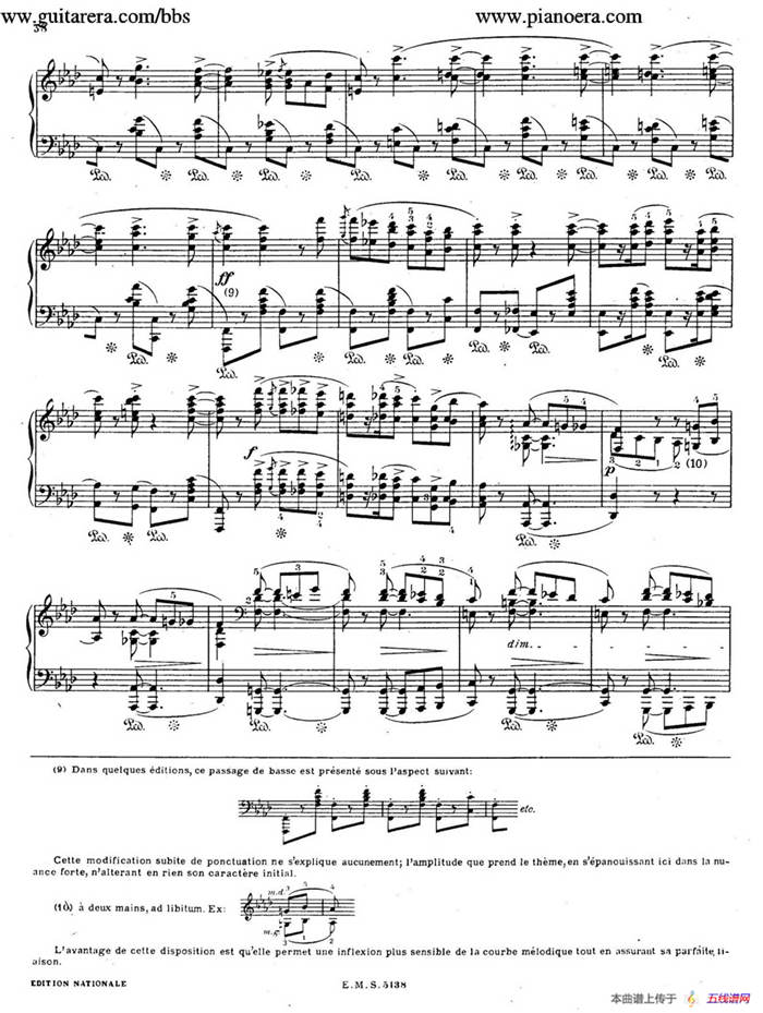 Ballade No.3 in A-flat Major Op.47（降A大调第三叙事曲）