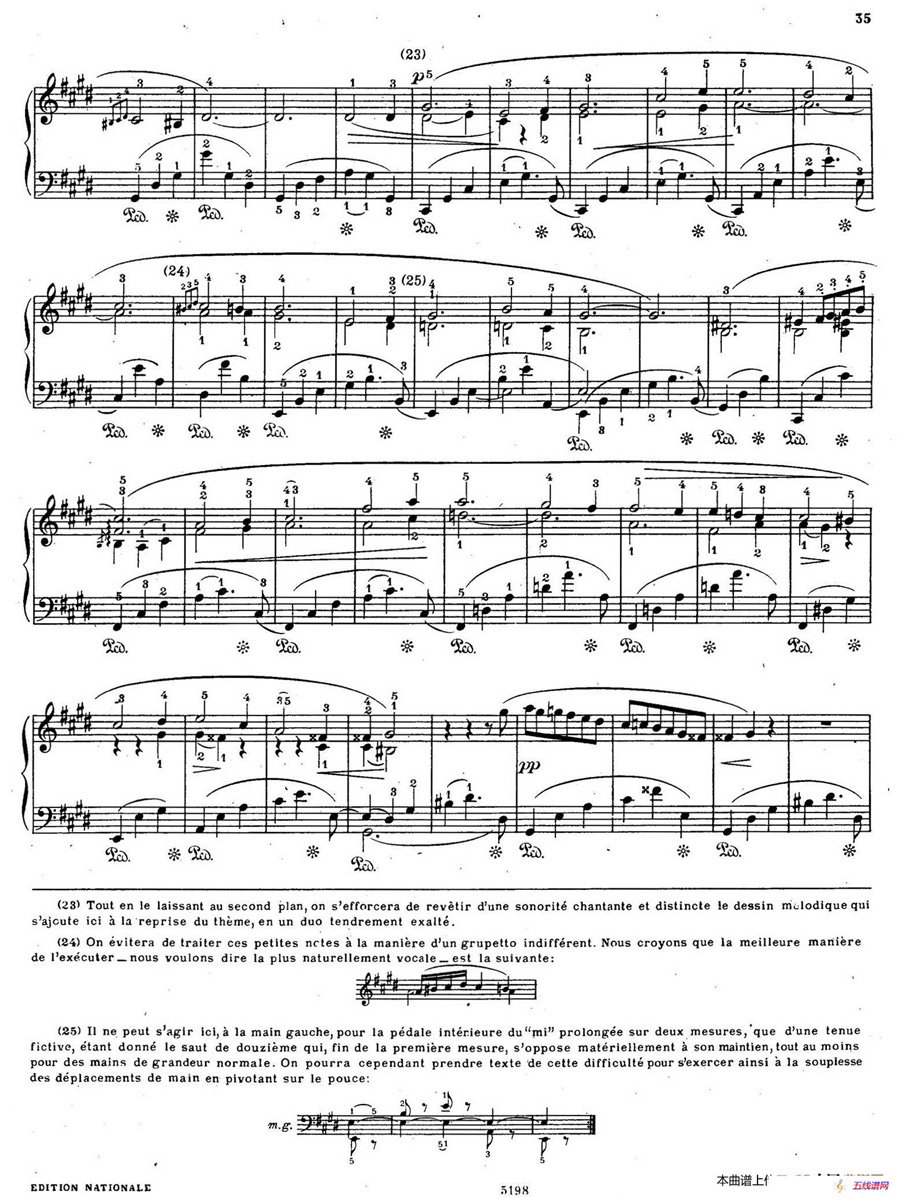 Scherzo No.4 in E Major Op.54（E大调第四谐谑曲·柯尔托教学版​）