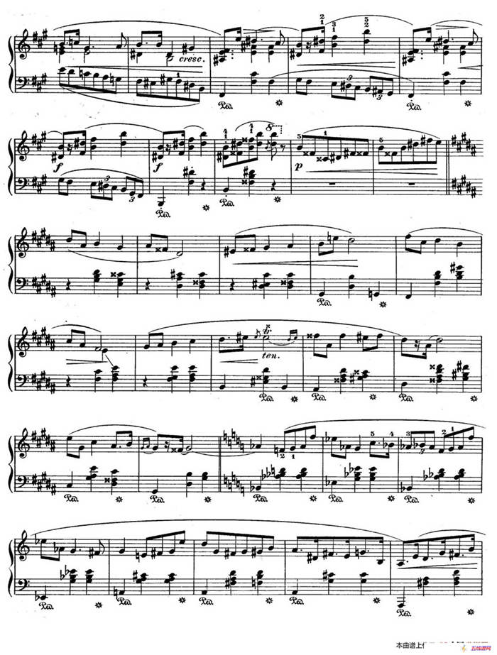 Trois Mazurkas Op.59 （3首玛祖卡舞曲·1）