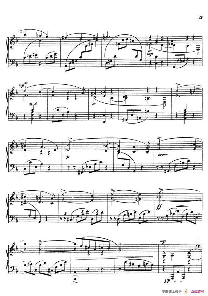 24 Characteristic Pieces Op.36（24首性格小品·6）
