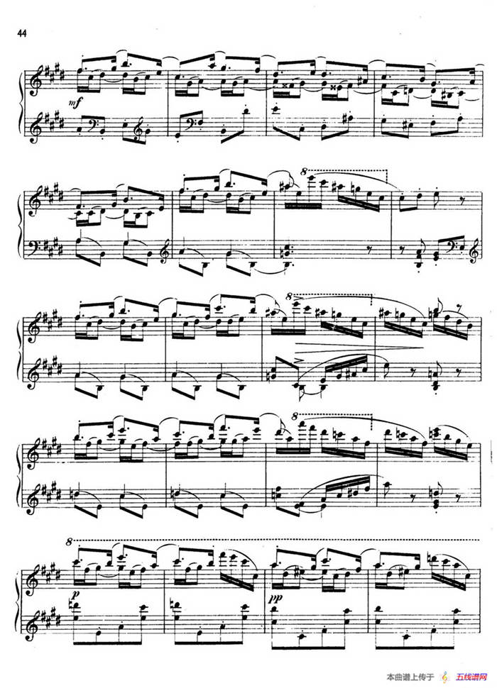 24 Characteristic Pieces Op.36（24首性格小品·9）