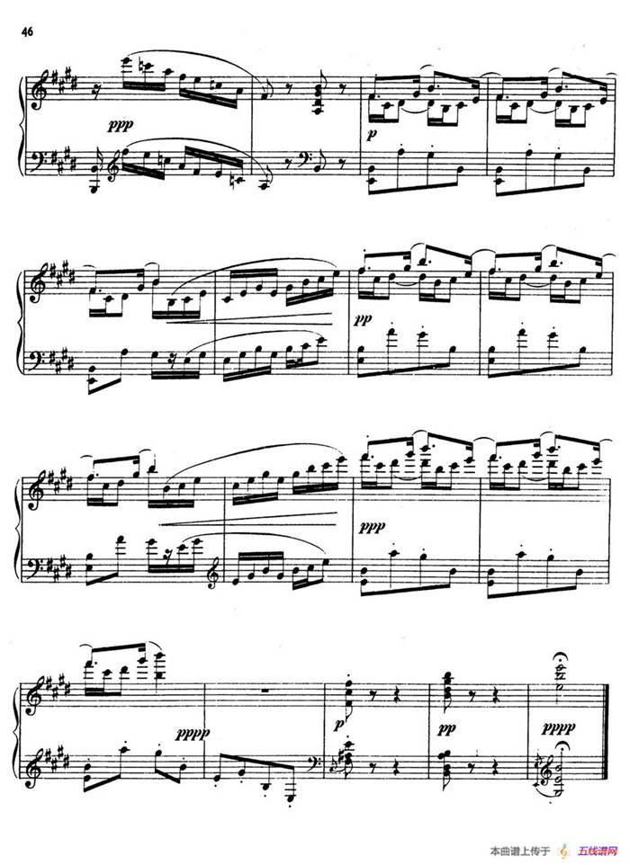 24 Characteristic Pieces Op.36（24首性格小品·9）