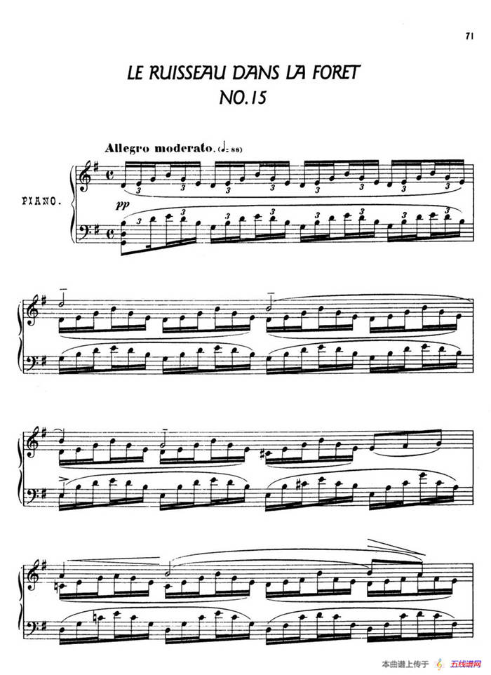 24 Characteristic Pieces Op.36（24首性格小品·15）