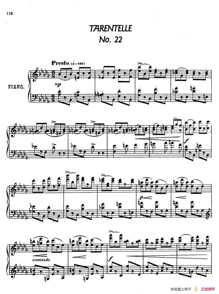 24 Characteristic Pieces Op.36（24首性格小品·22）