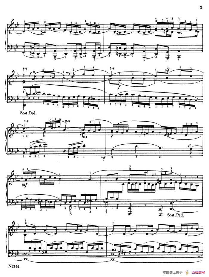 Fugue in g Minor BWV 578（g小调赋格·Briskier改编钢琴独奏版）