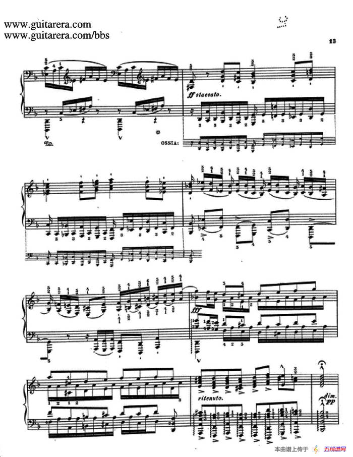 d小调托卡塔与赋格（BWV 565·陶西格改编钢琴独奏版）