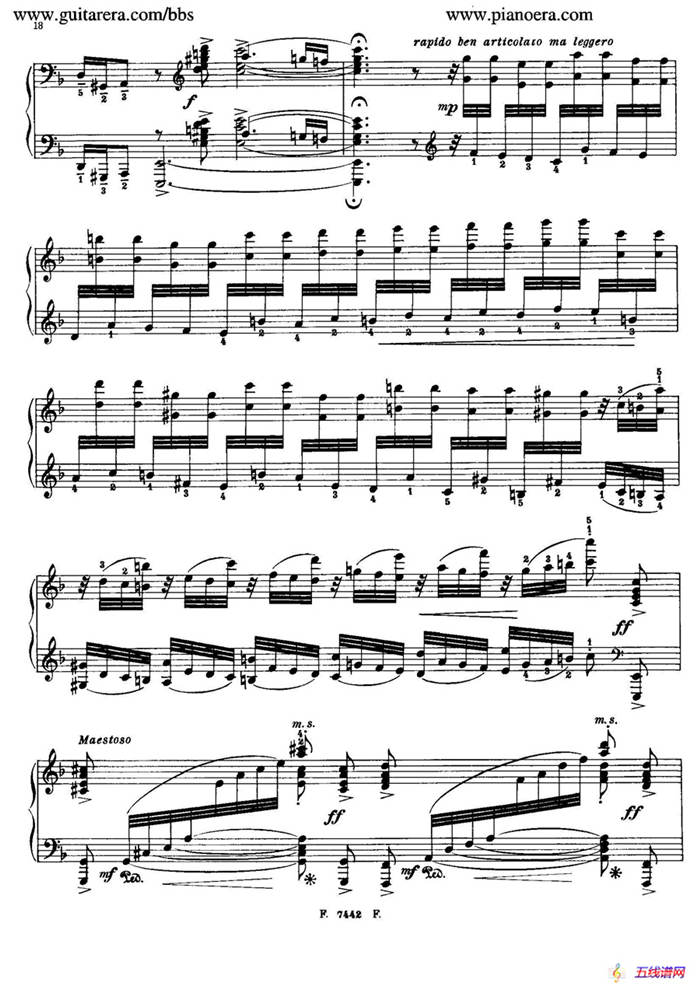 d小调托卡塔与赋格（BWV 565·柯尔托改编钢琴独奏版）