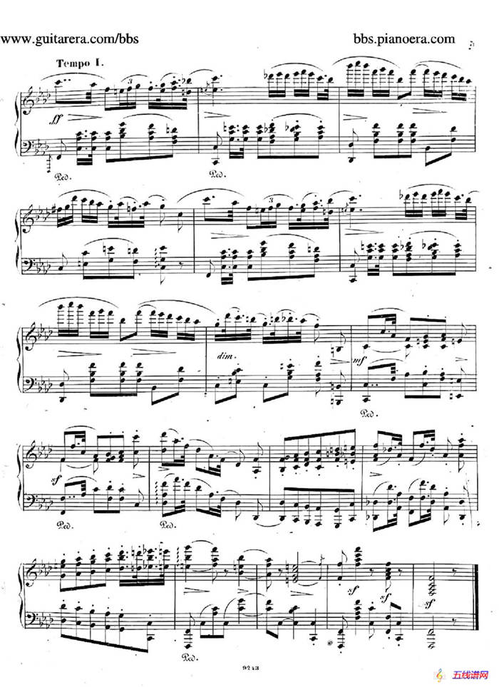 Phantasiestücke Op.31（幻想曲集·1. f小调）