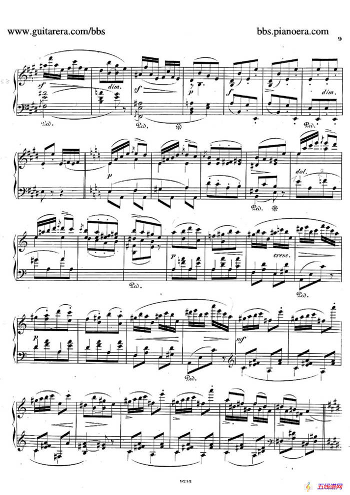 Phantasiestücke Op.31（幻想曲集·3. 升c小调）