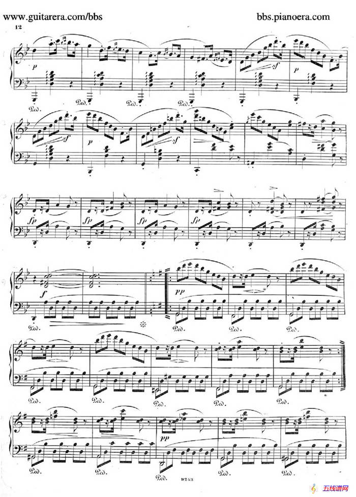 Phantasiestücke Op.31（幻想曲集·4. g小调）