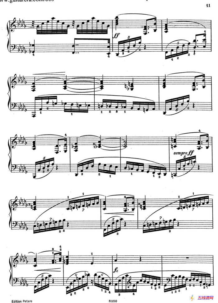 Six Pieces Op.32（6首小品·3. 春之声）