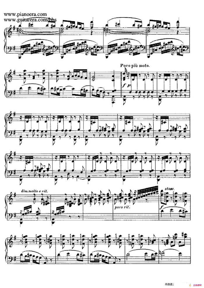 12 Spanish Danses Op.37（12首西班牙舞曲·7）