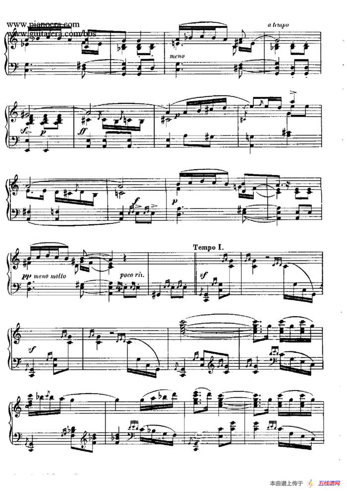 12 Spanish Danses Op.37（12首西班牙舞曲·8）