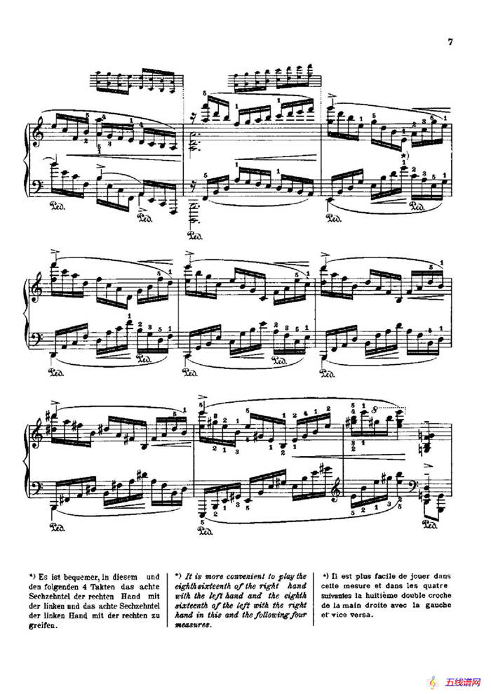 53首以肖邦练习曲为素材而作的练习曲（No.1）