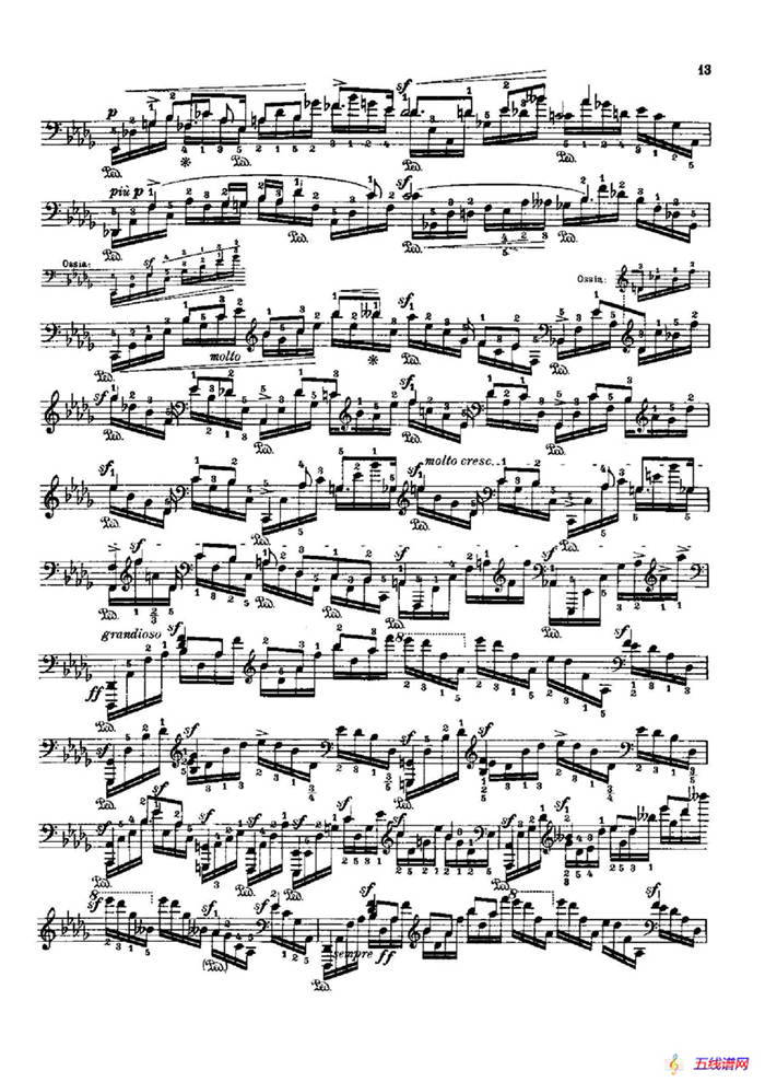 53首以肖邦练习曲为素材而作的练习曲（No.2）