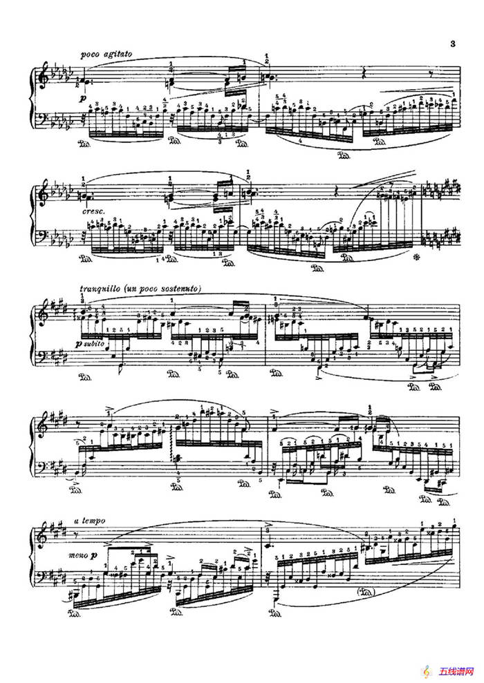 53首以肖邦练习曲为素材而作的练习曲（No.13）
