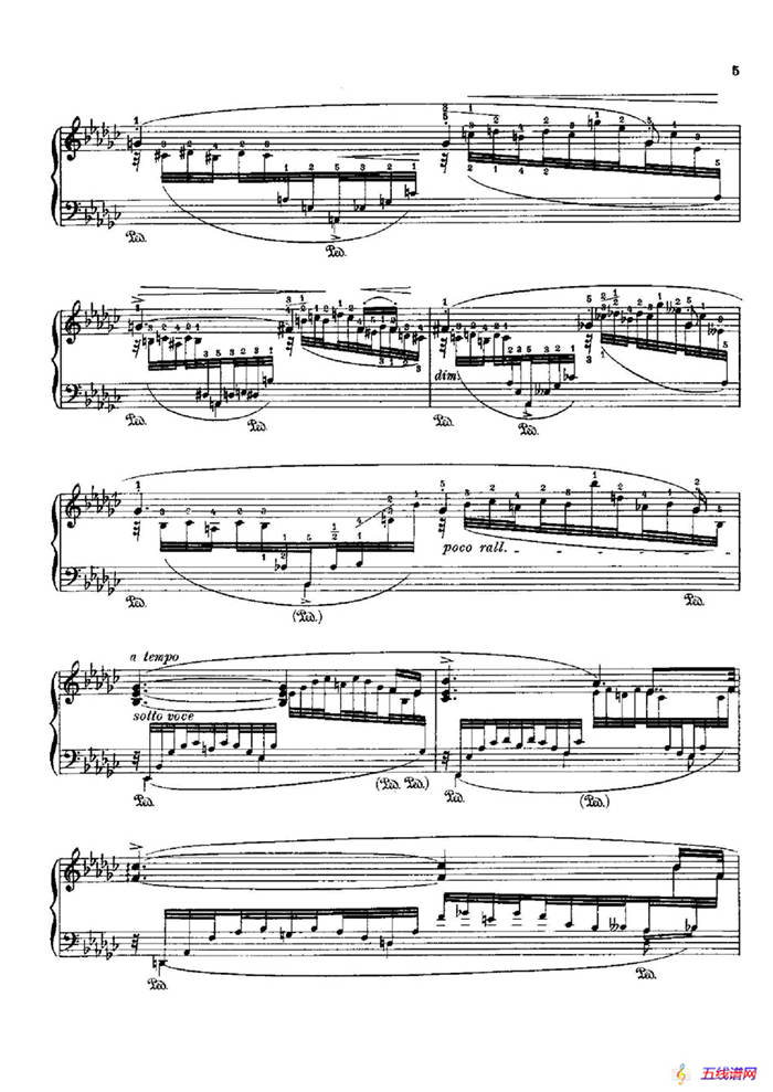 53首以肖邦练习曲为素材而作的练习曲（No.13）