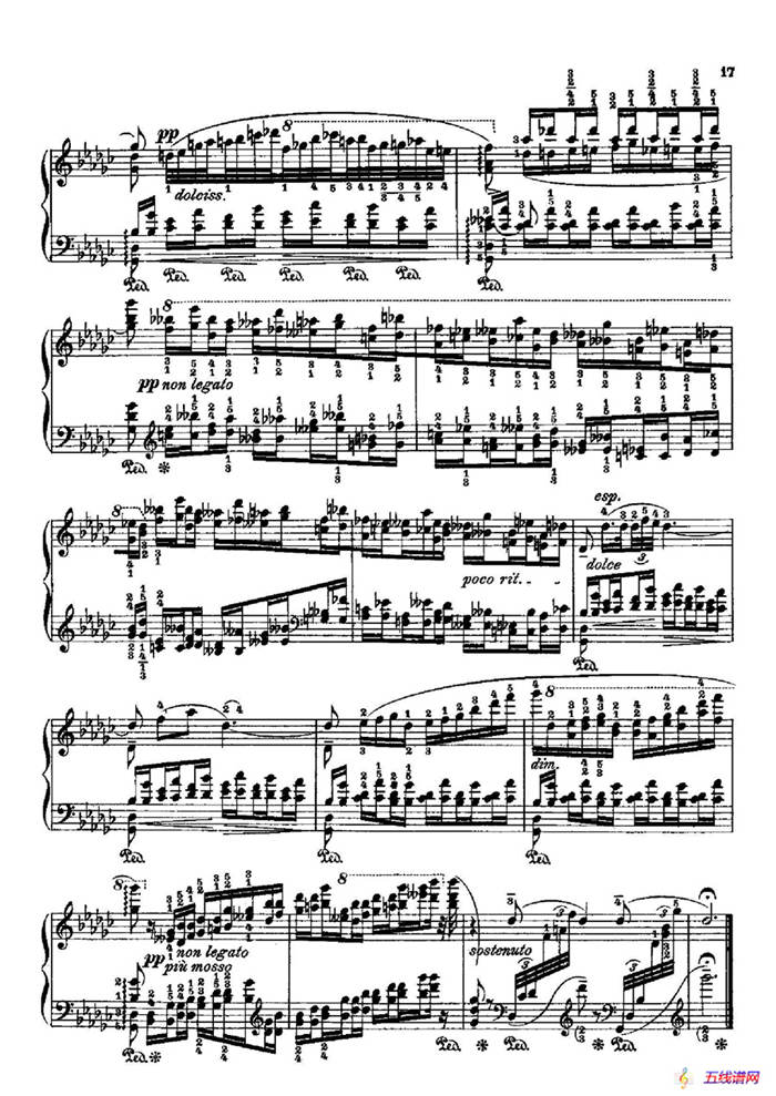 53首以肖邦练习曲为素材而作的练习曲（No.15）