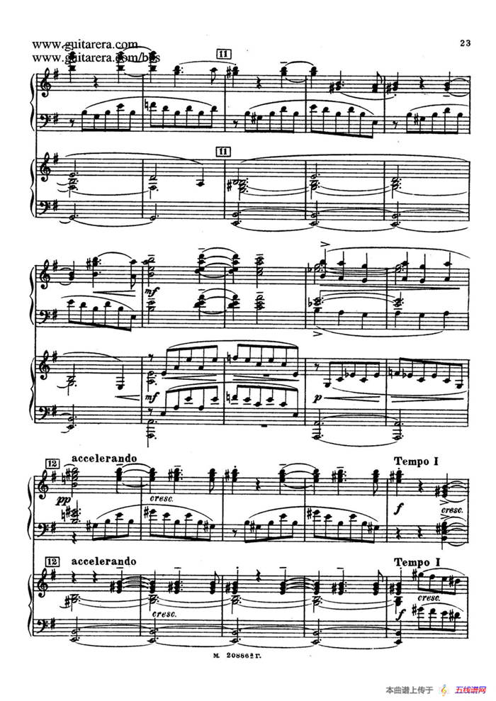 第二双钢琴组曲 Suite for Two Pianos No.2 Op.17（2. 圆舞曲 Valse）