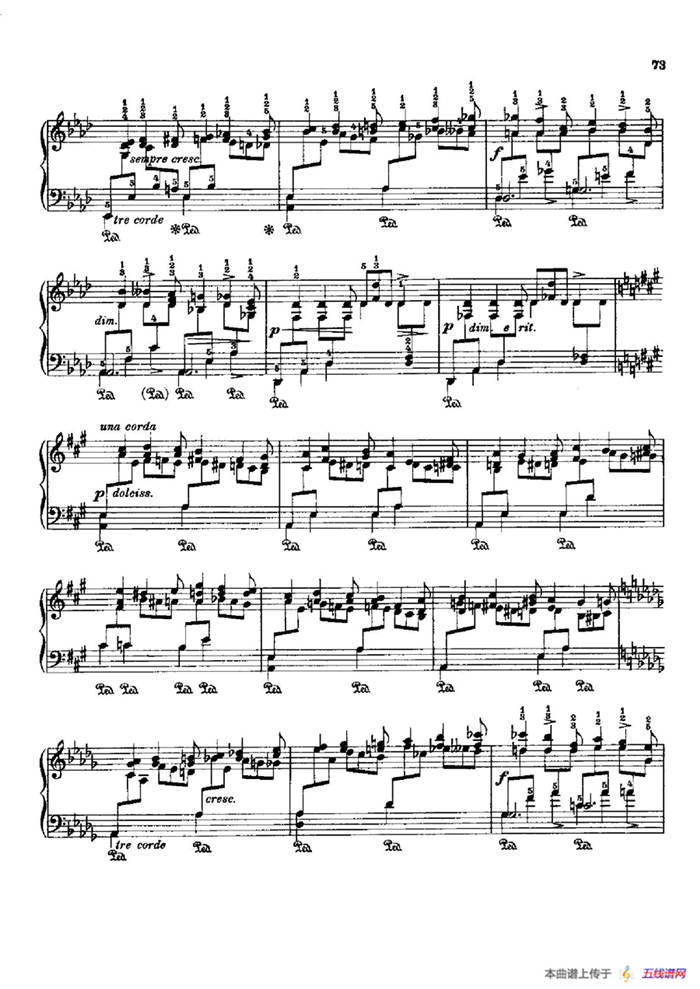 53首以肖邦练习曲为素材而作的练习曲（No.20）